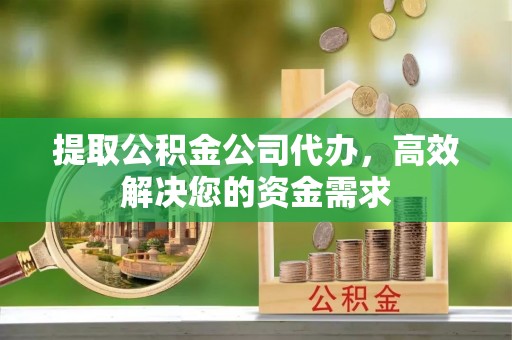 沙鹿提取公积金公司代办，高效解决您的资金需求