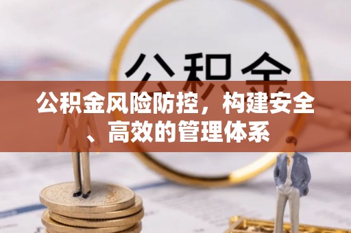 沙鹿公积金风险防控，构建安全、高效的管理体系