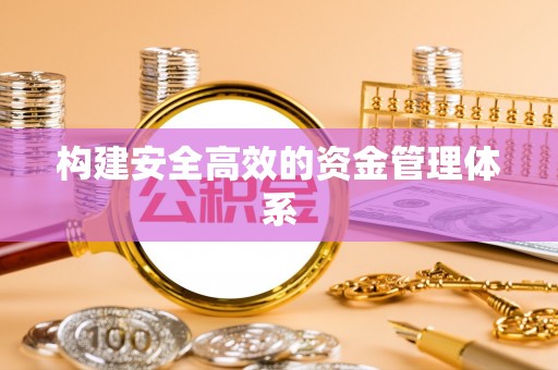 沙鹿构建安全高效的资金管理体系