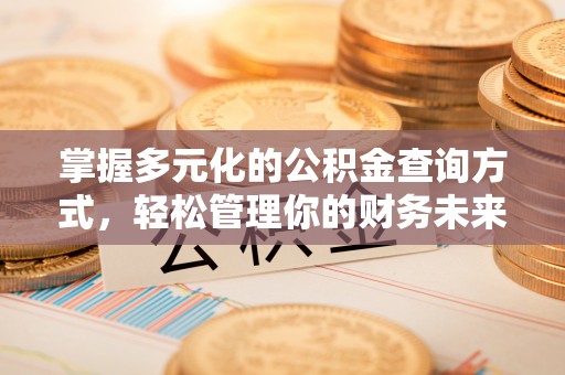 沙鹿掌握多元化的公积金查询方式，轻松管理你的财务未来